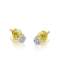 10KY 0.15CTW DIAMOND FLOWER EARRINGS - Norma's Jewelry