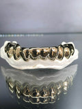 10 Teeth Gold Grillz - 10 Tops or Bottoms (High Polish) - Norma's Jewelry