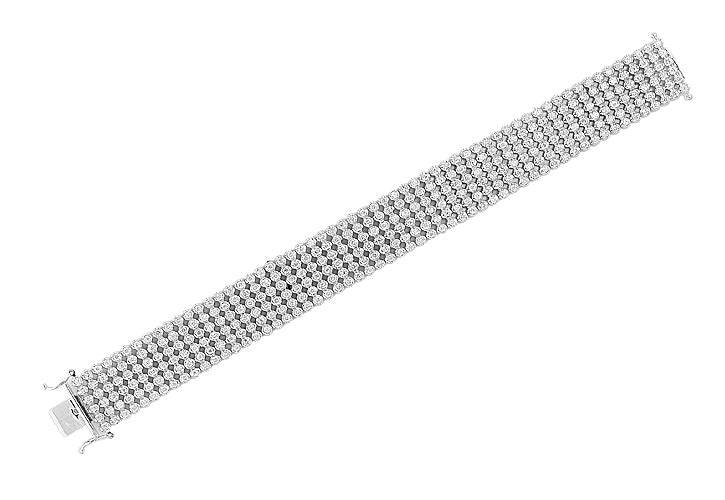 10KW 12.50CTW MEN'S BRACELET - Norma's Jewelry