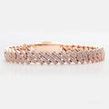 10KR 6.30CTW DIAMOND SQUARE LINK MIAMI CUBAN - Norma's Jewelry