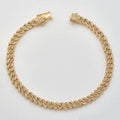 10KY 2.35CTW DIAMOND SQUARE LINK MIAMI CUBAN - Norma's Jewelry