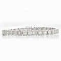 14KW 9.15CTW BAGUETTE DIAMOND BRACELET - Norma's Jewelry