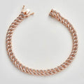 14KR 1.80CTW DIAMOND MIAMI CUBAN BRACELET - Norma's Jewelry