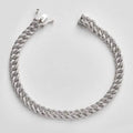 14KW 1.60CTW DIAMOND MIAMI CUBAN BRACELET - Norma's Jewelry