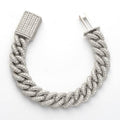 10KW 16.66CTW DIAMOND CUBAN BRACELET - - Norma's Jewelry