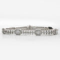 14KW 11.05CTW DIAMOND CLUSTER BRACELET - Norma's Jewelry