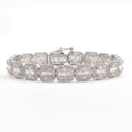14KW 9.60CTW BAGUETTE DIAMOND MACHINE SET SQUARE - Norma's Jewelry