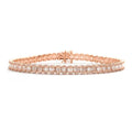14KR 10.00CTW BAGUETTE DIAMOND BRACELET - Norma's Jewelry
