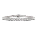 14KW 10.00CTW BAGUETTE DIAMOND BRACELET - Norma's Jewelry