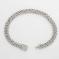 14KW 3.85CTW DIAMOND MIAMI CUBAN BRACELET - Norma's Jewelry