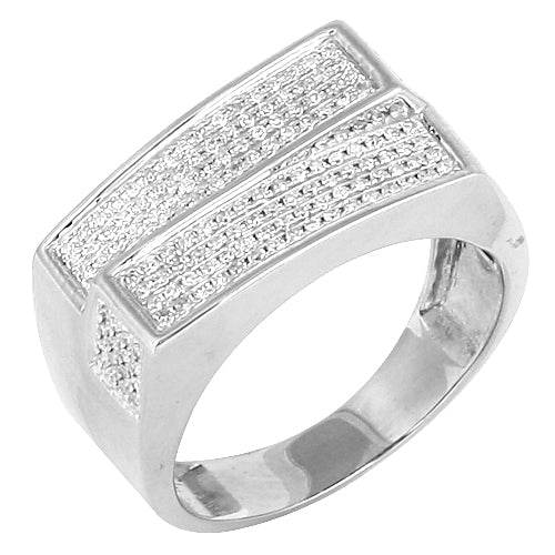 10KW 0.50CTW DIAMOND FANCY MENS RING - Norma's Jewelry