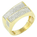 10KY 0.50CTW DIAMOND FANCY MENS RING - Norma's Jewelry