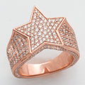 14KR 2.50CTW DIAMOND STAR SHAPE RING - Norma's Jewelry