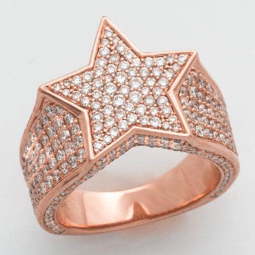 14KR 2.50CTW DIAMOND STAR SHAPE RING - Norma's Jewelry