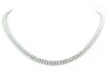 14K 20.00CTW TWO ROW DIAMOND NECKLACE - Norma's Jewelry
