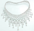 18KW 29.00CTW DIAMOND FANCY NECKLACE - Norma's Jewelry