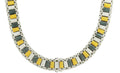 10KW 27.00CTW BD+WD+YD NECKLACE - Norma's Jewelry