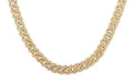 10KY 23.65CTW DIAMOND MIAMI CUBAN CHAIN - Norma's Jewelry