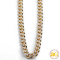 10KY 6.00CTW DIAMOND MIAMI CUBAN LINK NECKLACE 30"
