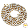 14KY 20.79CTW DIAMOND ROUND SETTING 4 PRONG TENNIS - Norma's Jewelry