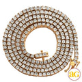 10KY 1.60CTW ILLUSION DIAMOND TENNIS NECKLACE - Norma's Jewelry