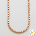 10KR 6.65CTW DIAMOND BUTTERCUP TENNIS NECKLACE - Norma's Jewelry