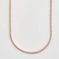 14KR 3.50CTW DIAMOND TENNIS NECKLACE - Norma's Jewelry