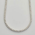 14KW 14.72CTW DIAMOND TENNIS NECKLACE - Norma's Jewelry