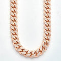 10KR 11.74CTW DIAMOND MIAMI CUBAN CHAIN - Norma's Jewelry