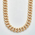 10KY 11.36CTW DIAMOND MIAMI CUBAN CHAIN - Norma's Jewelry