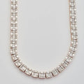 14KR 43.00CTW BAGUETTE DIAMOND SQUARE CLUSTER - Norma's Jewelry