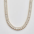 10KY 22.25CTW BAGUETTE DIAMOND RECTANGULAR CLUSTER - Norma's Jewelry