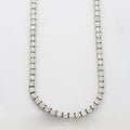 14KW 27.23CTW DIAMOND TENNIS NECKLACE - Norma's Jewelry