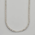 14KW 13.22CTW DIAMOND TENNIS NECKLACE - Norma's Jewelry