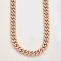 10KR 24.90CTW DIAMOND MIAMI CUBAN CHAIN - Norma's Jewelry