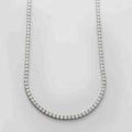 14KW 13.28CTW DIAMOND TENNIS NECKLACE - Norma's Jewelry