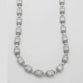 10KW 20.00CTW BAGUETTE DIAMOND EMERALD CLUSTER - Norma's Jewelry
