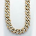 10KY 53.74CTW DIAMOND 3D MIAMI CUBAN CHAIN - Norma's Jewelry