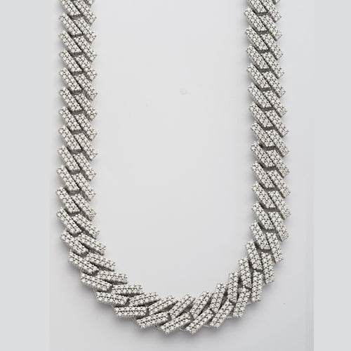 10KW 40.29CTW DIAMOND CUBAN NECKLACE- - Norma's Jewelry