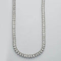 14KW 23.50CTW BAGUETTE DIAMOND SQUARE CLUSTER - Norma's Jewelry