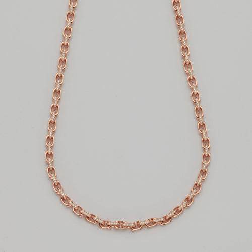 14KR 4.70CTW DIAMOND ANCHOR LINK NECKLACE - Norma's Jewelry
