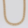 10KY 39.00CTW DIAMOND SQUARE LINK MIAMI CUBAN - Norma's Jewelry