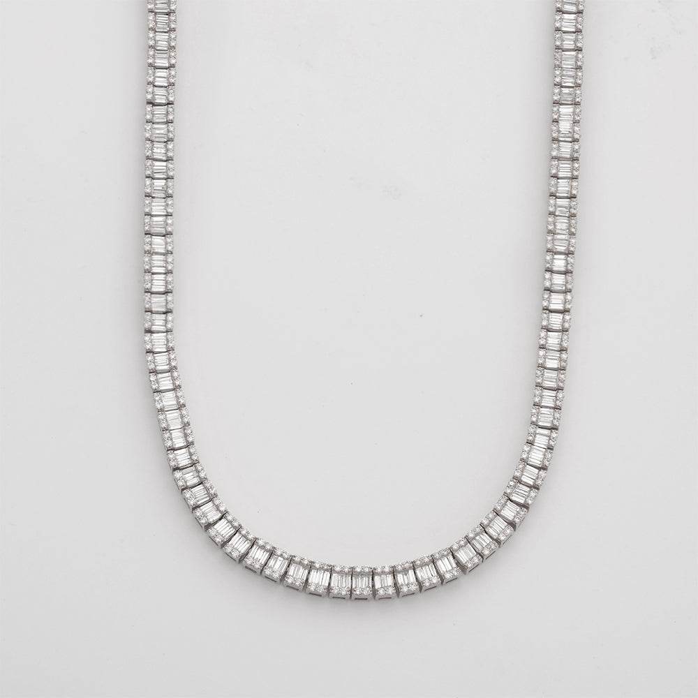 10KW 9.25CTW BAGUETTE DIAMOND SQUARE SETTING - Norma's Jewelry