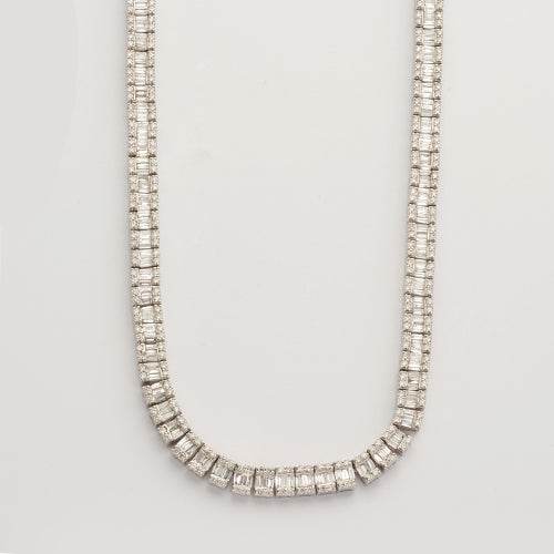 10KW 16.50CTW BAGUETTE DIAMOND SQUARE SETTING - Norma's Jewelry