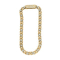 10KY 61.13CTW DIAMOND INFINITY FLOWER CUBAN - Norma's Jewelry