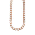 10KR 14.75CTW BAGUETTE DIAMOND ROUND CLUSTER - Norma's Jewelry
