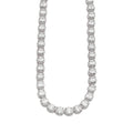 10KW 12.50CTW BAGUETTE DIAMOND CLUSTER NECKLACE - Norma's Jewelry