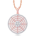 10 Karat White Gold 0.45 Carat Diamonds Flower Pendant-0842129-WG - Norma's Jewelry