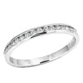 14KW 0.30CTW 16-STONE CHANNEL MACHINE SET BAND - Norma's Jewelry