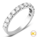 14KW 1.00CTW DIAMOND 13-STONE MACHINE SET BAND - Norma's Jewelry
